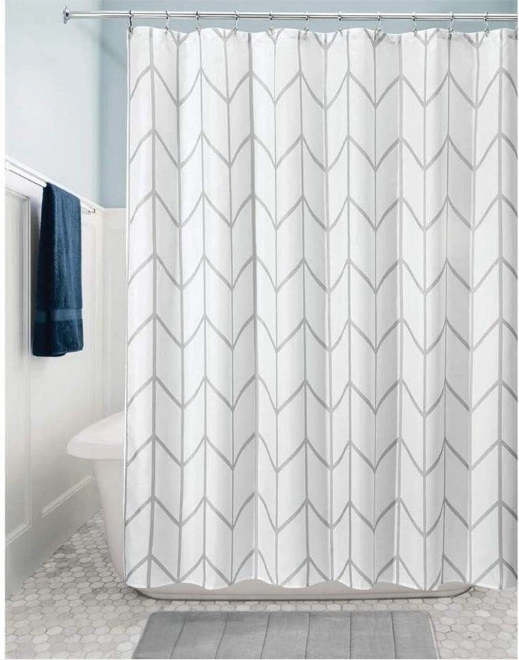hotel collection waffle shower curtain