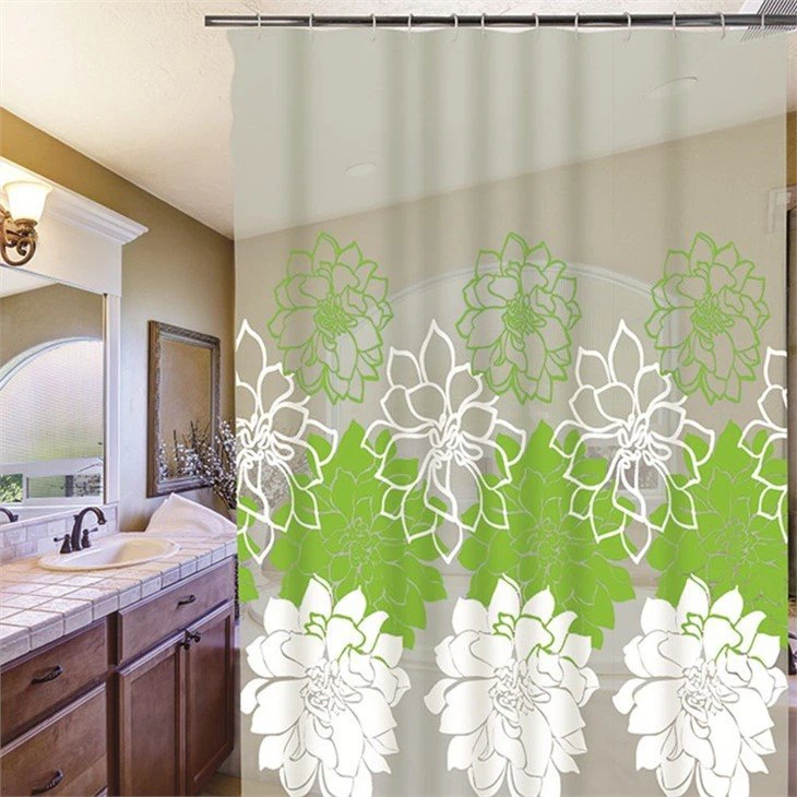 metal rust resistant shower curtain