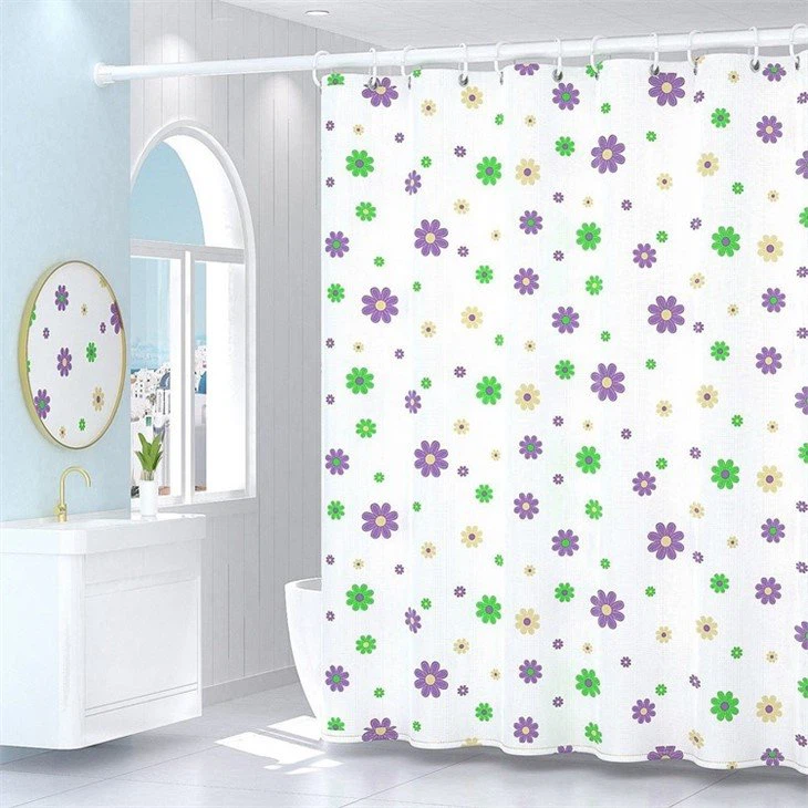 fabric shower curtain liner waterproof 